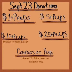 September '23 Donors &amp; Commissioners